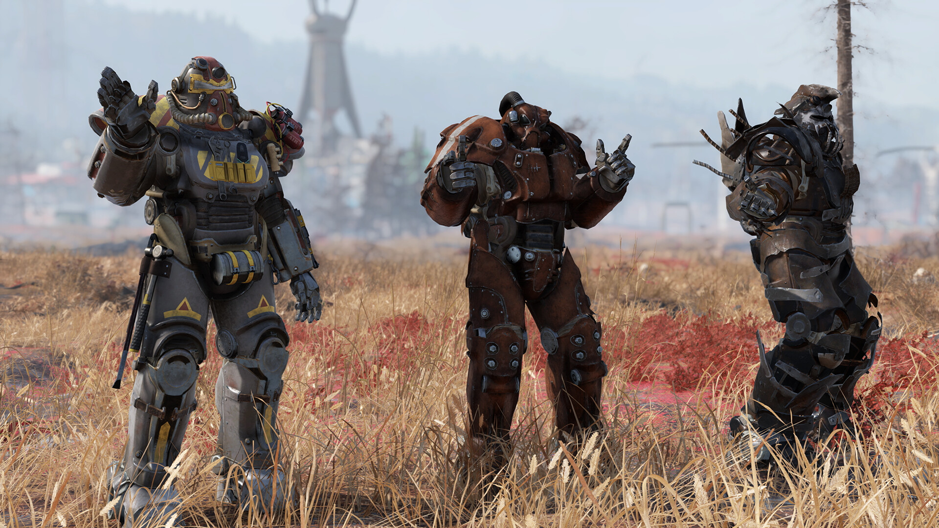 Me and the boys about to crash and burn into the unknown (Image Credit: Bethesda)