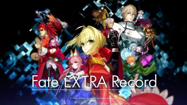 2025 Anime Games Fate Extra Record