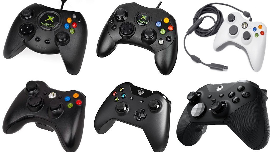 Xbox Controllers Throughout The Years From The First Xbox Console To Xbox Series X|S